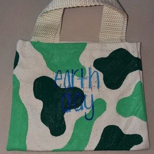 teeny tiny earth day tote.